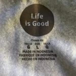 Life is Good Size L Sweatshirt Floral Flower Tan Heather Crewneck Photo 2