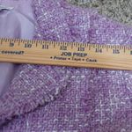 Lillie Rubin Vintage Tweed Bouclé Blazer Jacket Women's 14 Lavender Wool Purple Photo 15