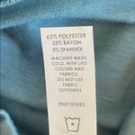 Glyder  electric Open-Back Long Sleeve Tee in Lagoon Photo 7