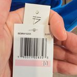 Into the Bleu by Amerex Blue Floral One Piece Swimsuit Dress Sz 10 NWT Photo 5