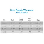 Free People NWOT  Intimately Women’s Bodysuit Skinny Casual Ivory Size XS Photo 9