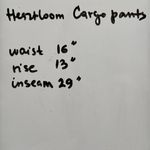 Revolve Heartloom Women’s Ginger Mustard Cargo Pants Adjustable Ankles no belt size L Photo 13