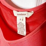 Sundance Size S 100% Linen Coral Sleeveless Asymmetrical Midi Dress Lagenlook Orange Photo 1