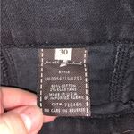 7 For All Mankind women's size 30 Black Flare Denim Jeans Photo 3
