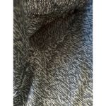 American Vintage Vintage OOAK hand knit open front cardigan in gray & cream medium Photo 12