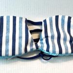 Splendid Tie Dye Stripe Reversible Soft Cup Bandeau Bikini Top S NWT Blue Pink Photo 6