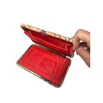 Vera Bradley  Opera style Clutch Snap Wallet‎ Folkloric 7.5"x5" Photo 3