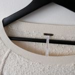 Free People  Found My Friend Pullover Oversized Knit Sweater Cream Size Small Photo 4