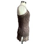 & Other Stories Y2K Weavers Brown Camisole Tank Top with Lace Sequin Detail Size L Photo 2