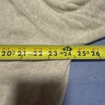 Gray Long Sleeve Hooded Sweatshirt with Yellow and Purple Stripes Size L Photo 6