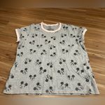 Disney Gray T-Shirt with AOP Mickey Mouse Print Size 2X Photo 0