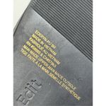 Open Edit  Wedge Sandals Size 9 Black Open Square Toe Photo 6