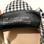 BP  ‘Maddy’ black and white gingham mules size 6.5 Photo 6