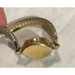 Vintage Longines 10k Gold Women's Gold Tone Hexagonal Face Swiss Made Watch Photo 4