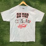 ZZ Top Thrill Rock Band Mineral Wash T-Shirt Size Extra Large Photo 0