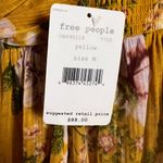 Free People Mirage Yellow Floral Print Hi-Low Tunic Dress Size Medium Photo 9