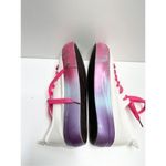 Olivia Miller  Shoes Womens Size 8 Sneaker Gazelle White Canvas Pink Ombre Casual Photo 8