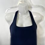 Outdoor Voices Small Exercise Dress Navy Blue Cross Back Halter Athletic 1346 Photo 2