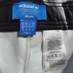 Adidas  Women's Running Workout Grey Black White Shorts Size 10 Vintage Photo 1