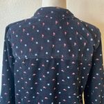 Brixton Black‎ Ditsy Shacket Black Photo 5