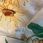 Dress Fo White Floral Lightweight Dress Spaghetti Straps Front Buttons Side Zip Size undefined Photo 6