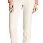 Adrianna Papell NWT white stretch cropped office pants trousers size 12 Photo 0