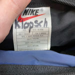 Nike  Vintage Original Tough Blue Fanny Pack‎ Belt Bag Crossbody Black Swoosh Photo 4