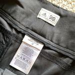 Adidas Adizero Cropped Activewear Pants Size 4 Dark Grey Lightweight Like New Photo 2