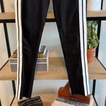 Rag and Bone Moto Mid-Rise White Stripe Skinny Ankle Jeans, 26 Photo 2