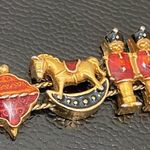 Vintage AVON Nutcracker Train Christmas Theme Slider Bracelet Photo 8