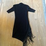 Jonathan Simkhai Orla Pointelle-Knit Fringe-Hem Mini Dress Photo 1