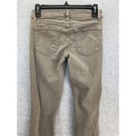 Rich & Skinny  Women's Skinny Jeans Taupe Brown Size 25 USA Made Cotton Photo 8
