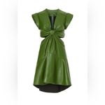 ALC Frank A.L.C Lexi Green Vegan Leather Dress Photo 13