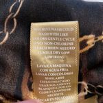 Miss Tina Brown Leopard Chain Button Up Blouse Womens Size Medium 8 Photo 9