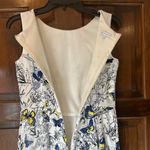 Talbots RSVP By  Dress Sheath Fully Lined White With Flowers Butterflies Size 2P Photo 2