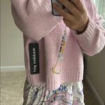 Madden Girl Cozy Pink Sweater. S-M Photo 2