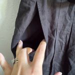 Banana Republic NWT  Black Linen Blend Circle Skirt Womens 12 Career Preppy Photo 1