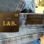 L&B Lucky & Blessed NWT Womans Blue Distressed High Rise Jean Size 22 Photo 9