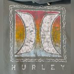 Hurley Women’s  Cropped Fleece Sunset Logo Hoodie Green Size M Photo 5