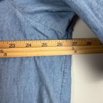 Anthropologie  Pilcro Top Women's Blue 2X Juni Ruffled Denim Classic Boho Western Photo 7