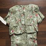 Betsy Lauren Vintage Maxi Dress Alligator Floral 12 Photo 9