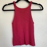 House of Harlow 1960 Ribbed Midi Skirt Set in Hot Pink Photo 2