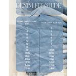 Judy Blue Dad Jean Mid Rise Straight Distressed Denim Blue Stretch Size 7 28 NWT Photo 13