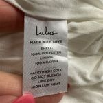 Lulus NWT  XS Daisy Days Blue Floral Empire Waist A-Line Mini Dress Casual Summer Photo 7