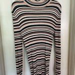 T Tahari  Ribbed Sweater with Stripes Photo 0