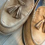 Dr. Shields Black Suede Flat Shoes, Women's Size 11 Tan Photo 1