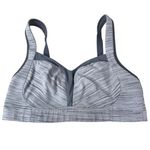 Lululemon  Ta Ta‎ Tamer III Space Dye Camo White Silver Spoon Bra Size 36D Photo 4