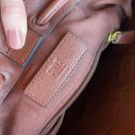 Frye  Olivia Bucket Bag Drawstring Shoulder or Crossbody in Cognac leather Photo 10