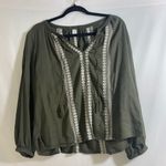  Tops Old Navy Olive Green Top Size: Small Photo 0