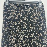 Vintage Jones New York Floral Maxi Skirt 10 Petite Y2K Black Fairy Grunge Retro Size 10P Photo 2